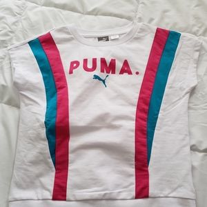 Girls size 8 Puma top